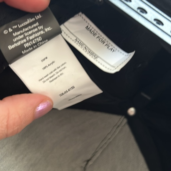 black Star Wars Baseball hat Snap back darth Vador OSFM - Picture 4 of 4